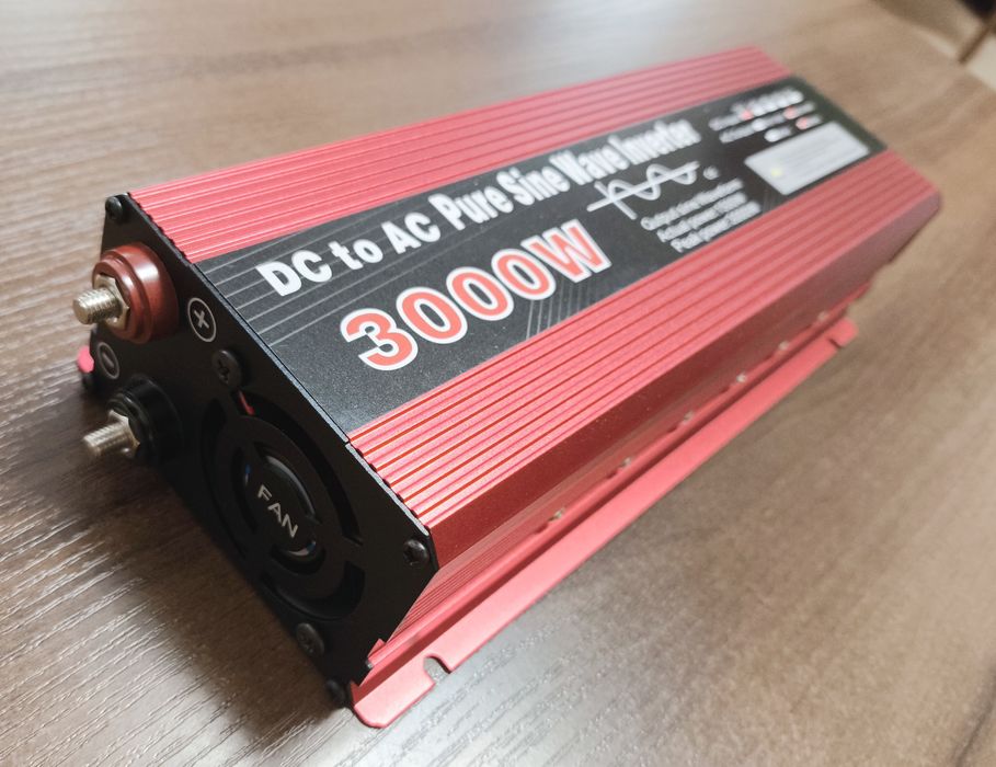 Інвертор 12В 220В 3000Вт Чистий СИНУС инвертор inverter преобразовател