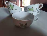 Filiżanki do kawy porcelana z czasów PRL