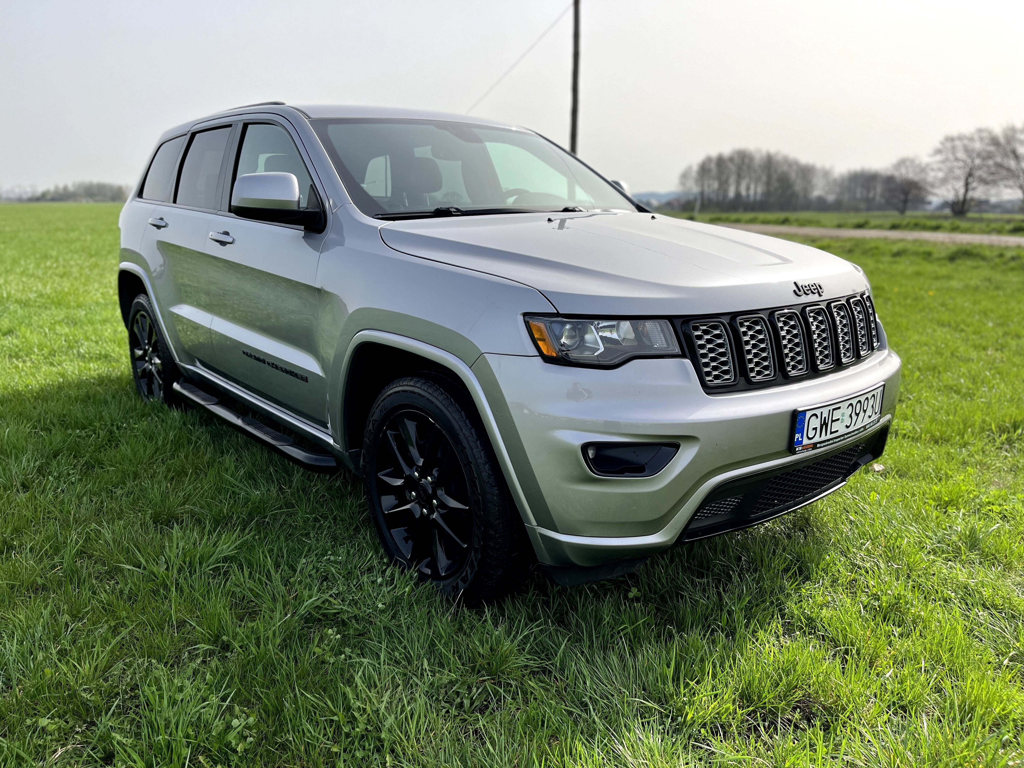 Jeep Grand Cherokee WK2  3.6 V6  
286KM 4x4 Altitude 2017r. FAK VAT