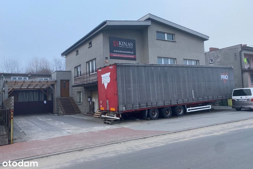 Dom z mozliwoscia podzielenia go na mieszkania oraz Budynek Producyjny
