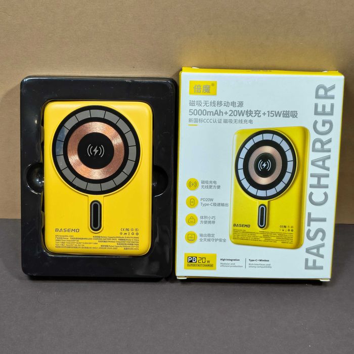 Новий магнітний повербанк для айфона 22,5Вт 50000 mAh