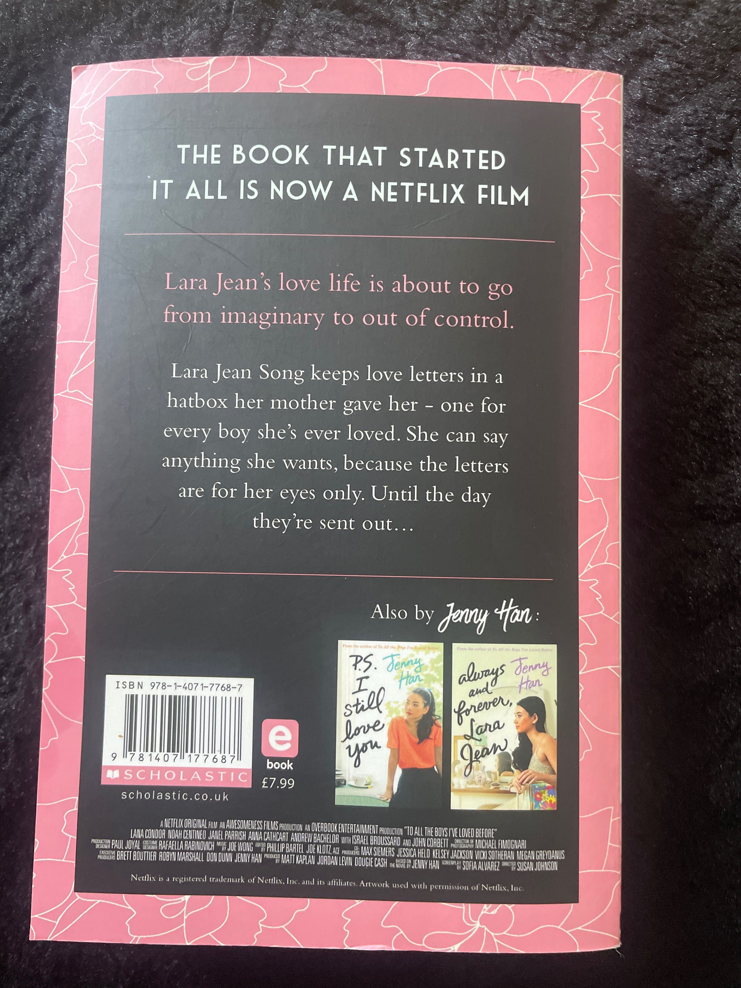 Książka po angielsku „To all the boys I’ve loved before”