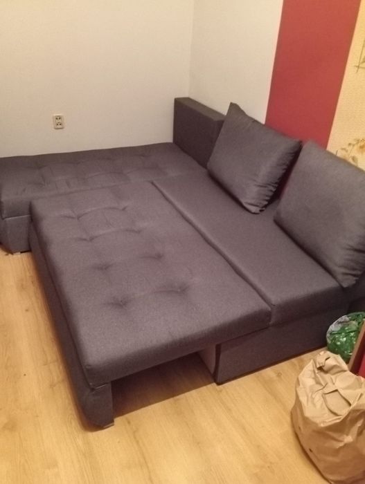 Narożnik z funkcją spania