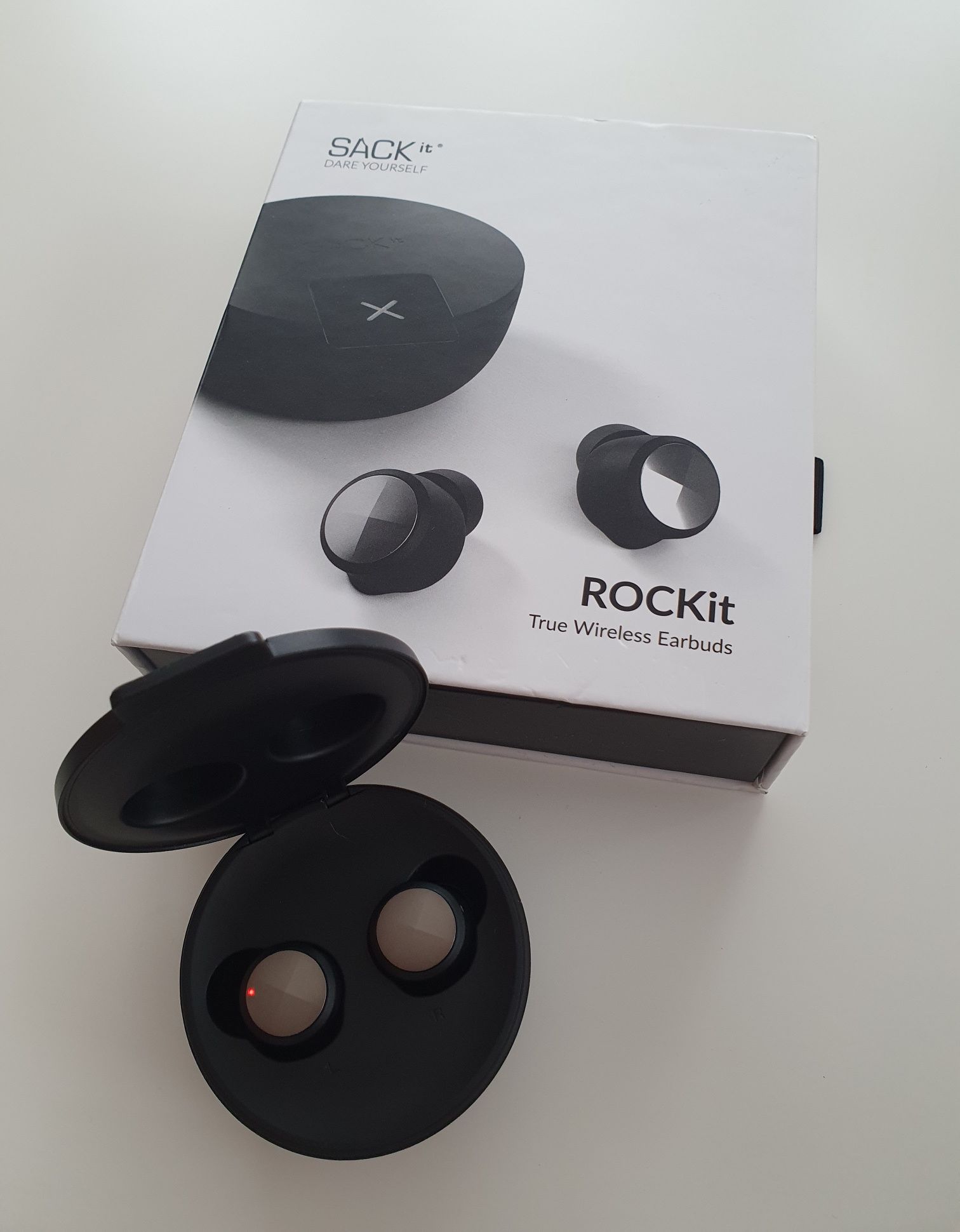 Słuchawki douszne Bluetooth RockIt SACKit
