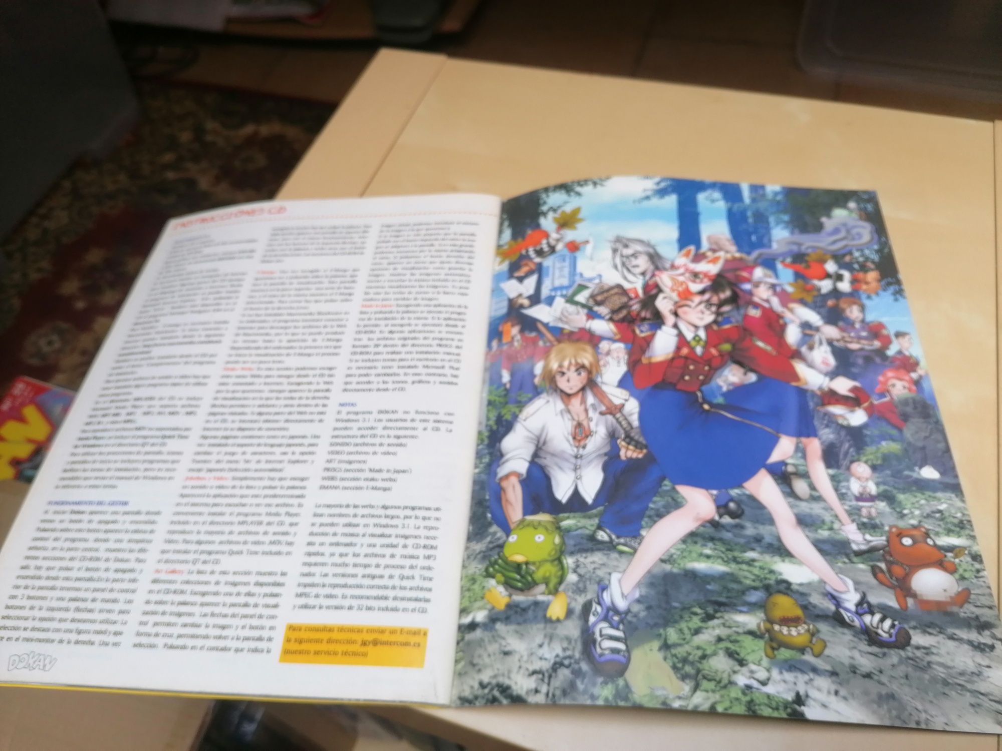 Revista Dokan N°27 Tenku no Escaflowne the movie