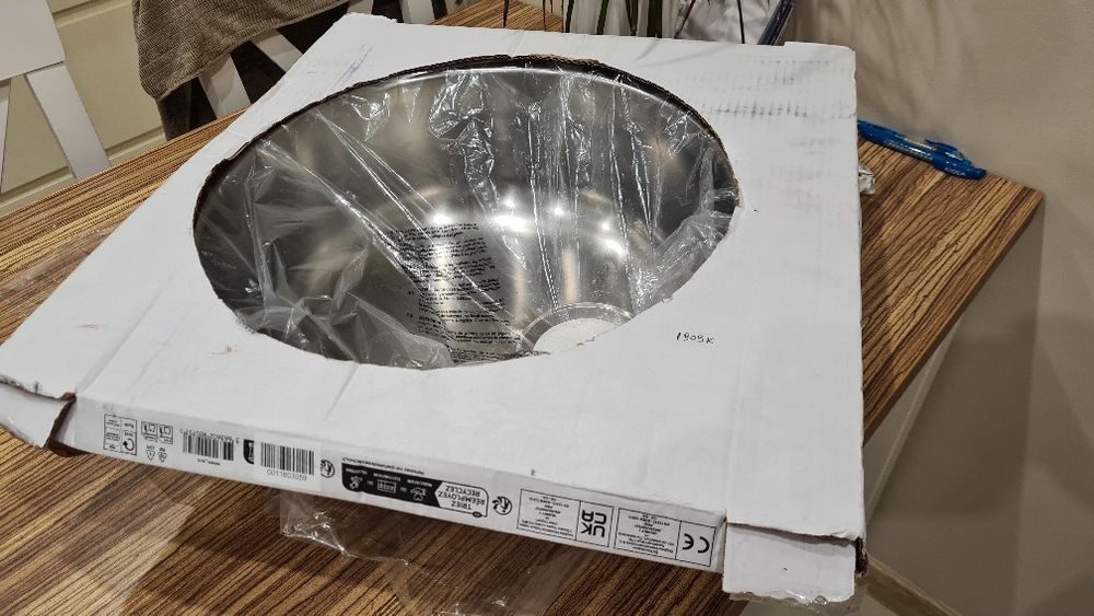 Zlewozmywak jednokomorowy okrągły  XL