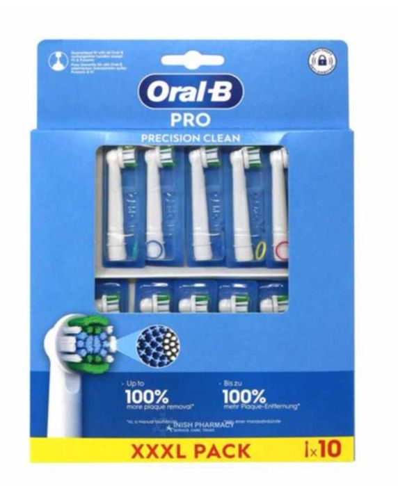 Na Lewara Końcówki do szczoteczki Oral-B Pro Precision Clean 10szt