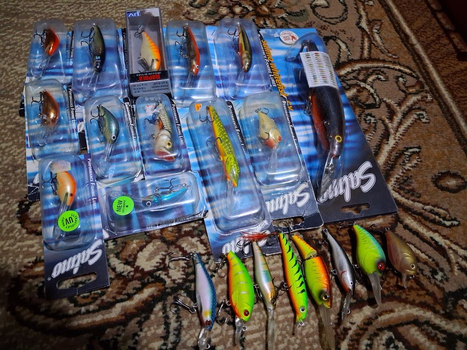 Воблеры Salmo Slider hornet minnow Rapala