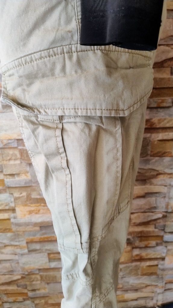 Spodnie cargo bojówki jogger rozmiar XS Oversize