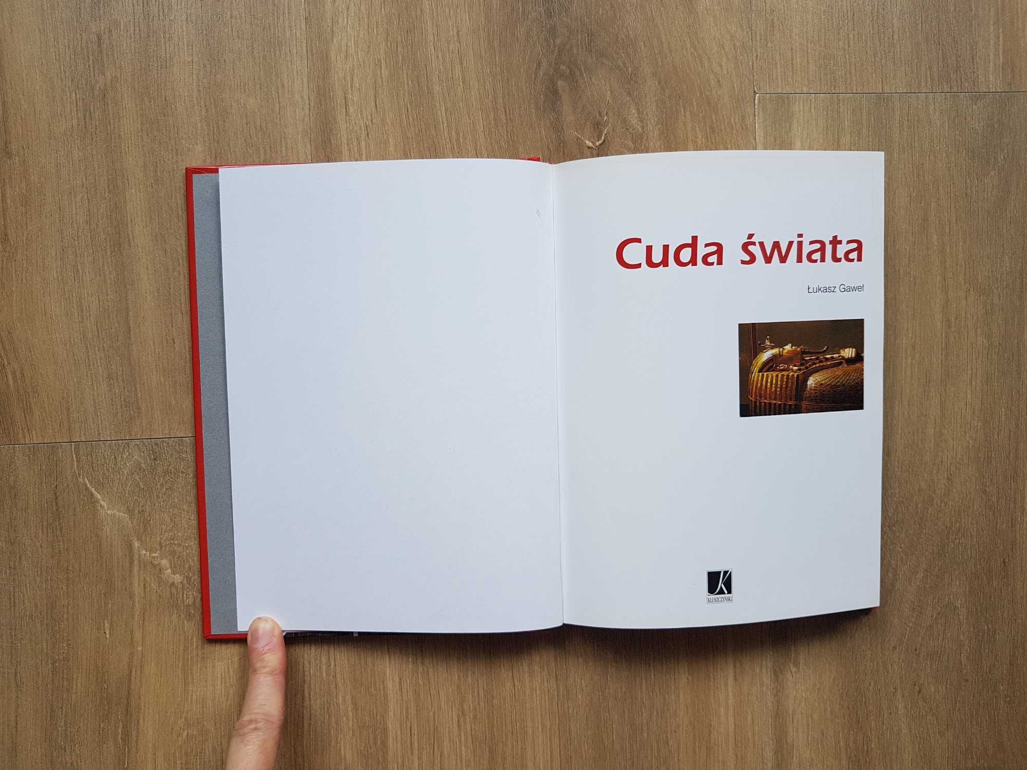 Cuda świata Łukasz Gaweł wydawnictwo Kluszczyński