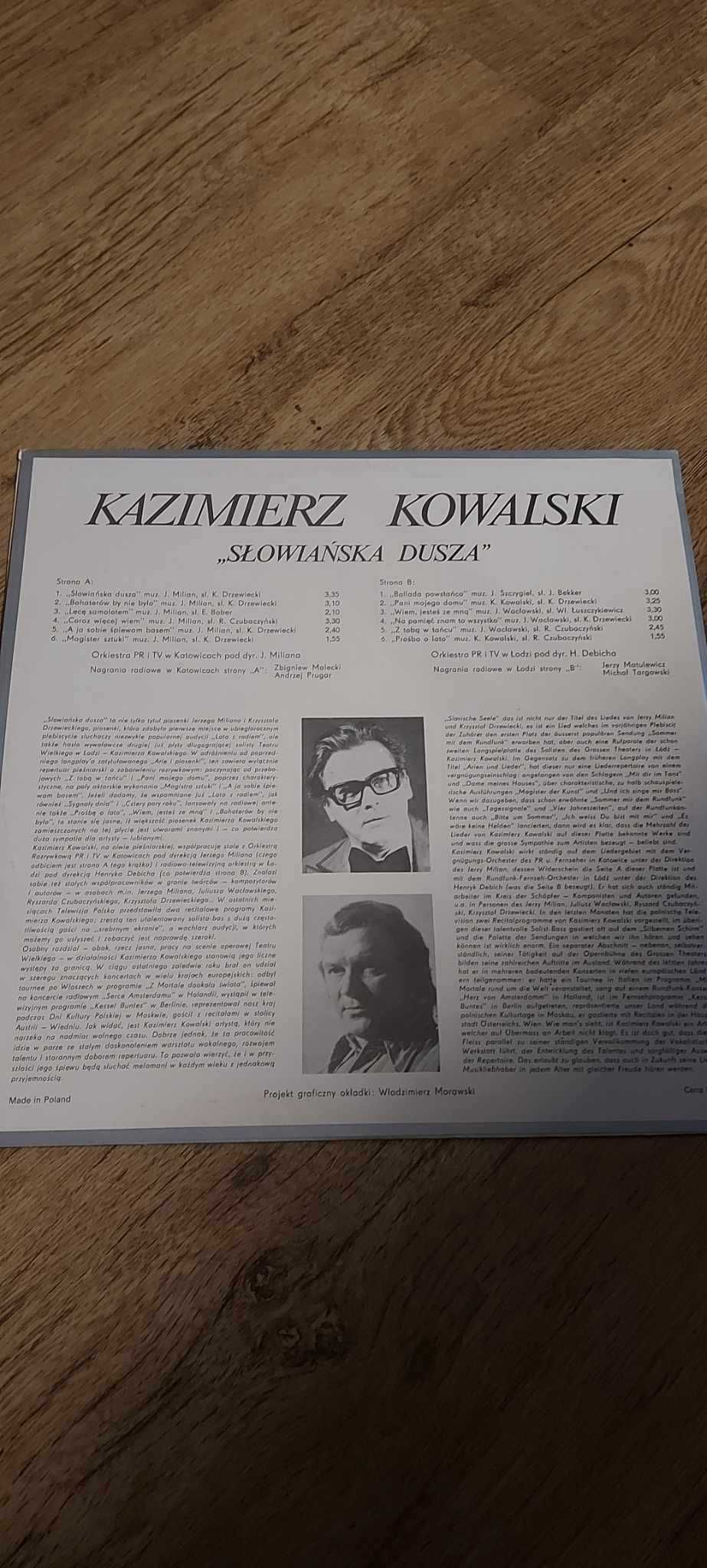 Płyta winylowa Kazimierz Kowalski - Słowiańska dusza