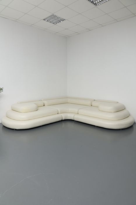 Шкіряний дизайнерський диван