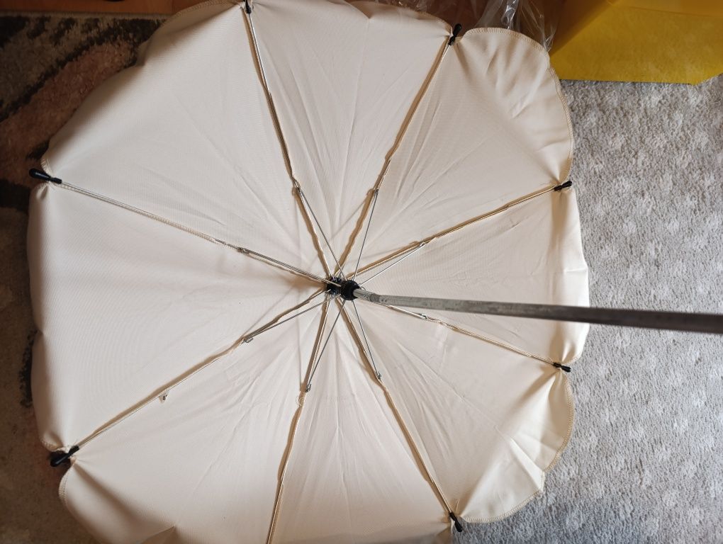 Parasol do wózka dziecięcego z mocowaniem