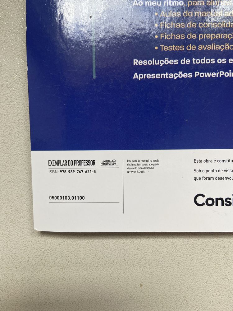 Manuais de matematica de 9 ano do PROFESSOR