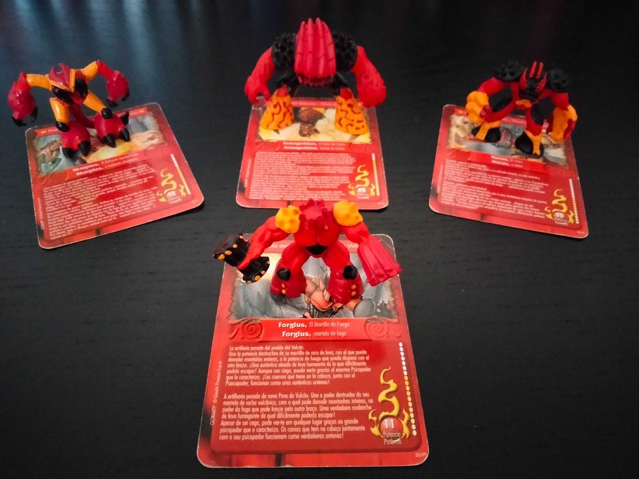 Coleção de Figuras Gormiti (Série 3)