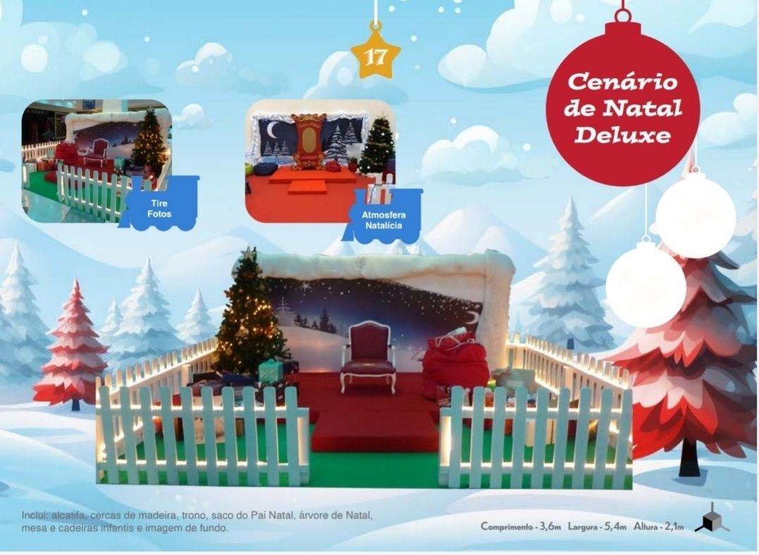 Decoração Natal -Equipamentos
-Cenários de Natal.
#Natal 2025 -Equipam