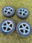 Alufelgi 5x112 z Oponami Kola Kompletne Opony 215/55/16 lato Super Sta