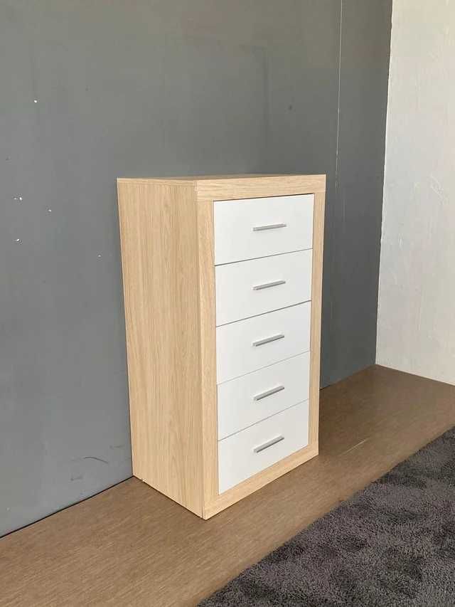 Cómoda com 5 gavetas - portes grátis