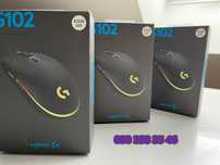 Игровая проводная мышь Logitech g102 black  (упаковка)
