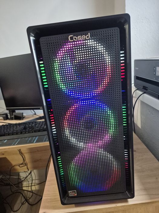 Komputer Gamingowy jak Nowy.. Ryzen 5 16gb ram rx470 dysk nvme