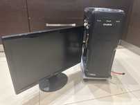 Komputer i5-6400, GTX 950, 16GB RAM + monitor BenQ GL2250 i podstawka