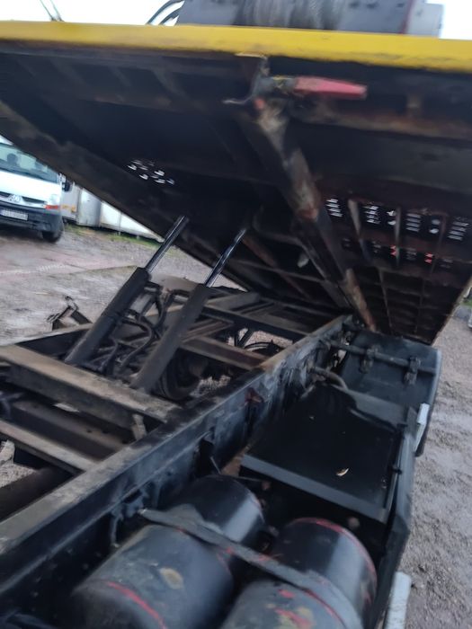Płyta hydrauliczna najazd laweta 5,8m z wciągarka i motylem