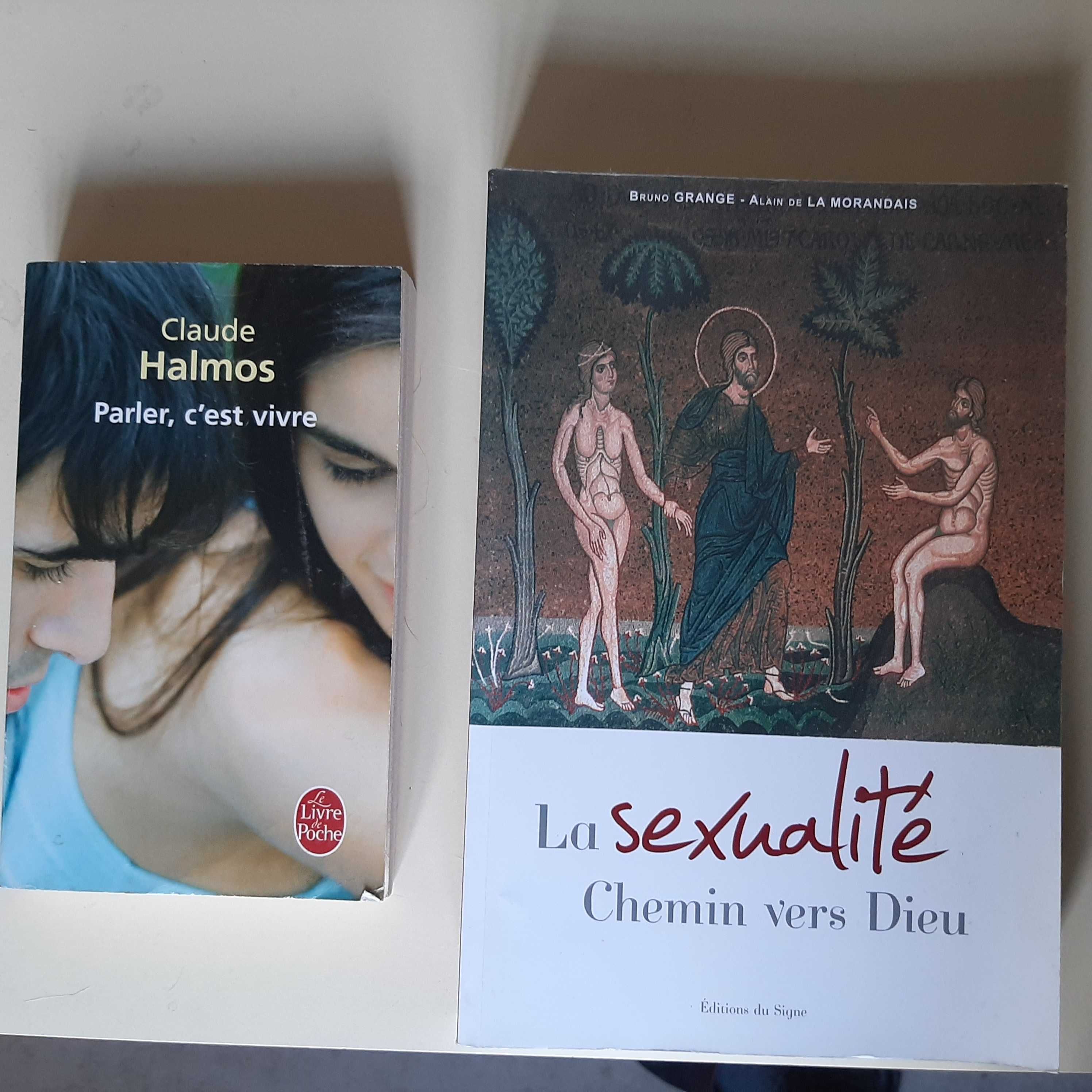 Livros sobre religião, espiritualidade e auto-ajuda em língua francesa