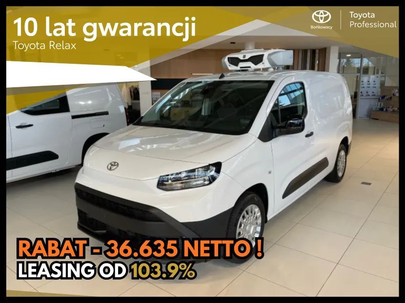 Toyota Proace City  Long 1.5 diesel 100KM Izoterma Chłodnia Agregat ZANOTTI Z120 OD RĘKI