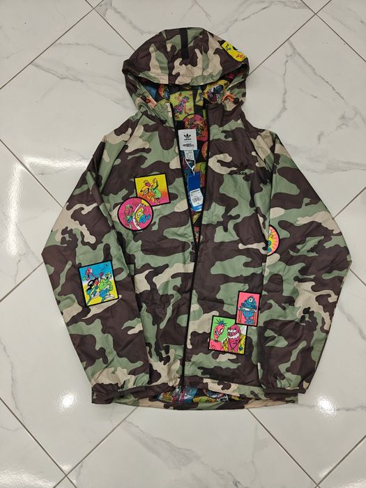 Adidas Jeremy Scott camo jacket