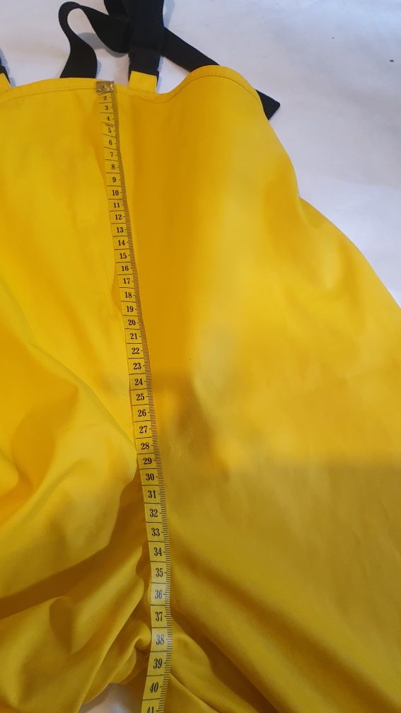 Spodnie przeciwdeszczowe z gumy r.98-104