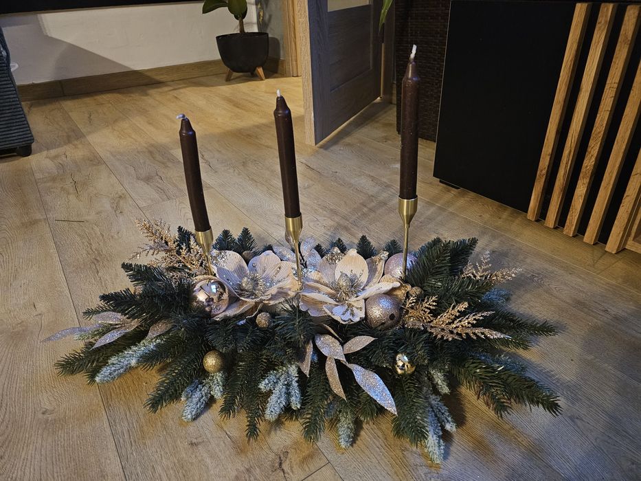 Stroik świąteczny na stół