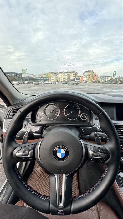 BMW 520d F11 Чудовий Стан! Коричнева кожа, М-кермо, торг!