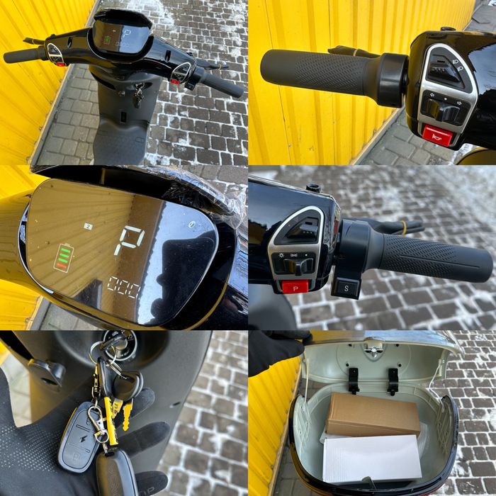 Новий електровелосипед Fada N9 2025р. 1200W 72V20Ah електроскутер