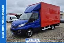 Iveco Daily 40C18 Hi-Matic 3.0 HPi, kontener 8PAL, winda 750KG  klimatyzacja, tempomat, bliźniaki, KAT.B, 3.5T, Euro 6, ISRI