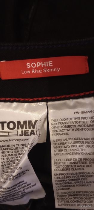 Spodnie Tommy Jeans damskie