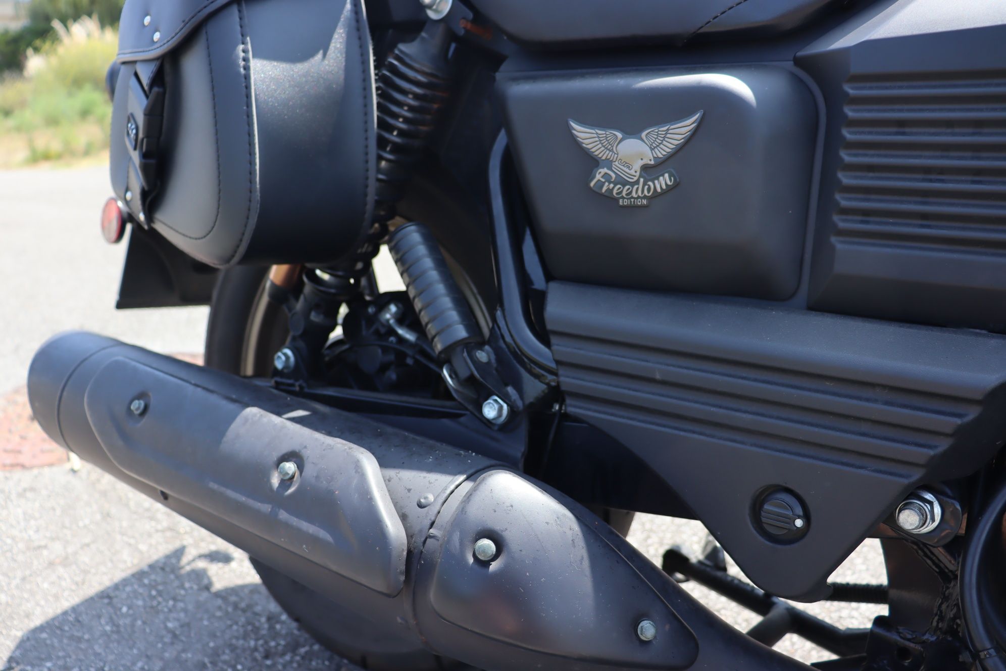 UM Renegade Freedom 125

A mota conta com 13.000 kms rodados
