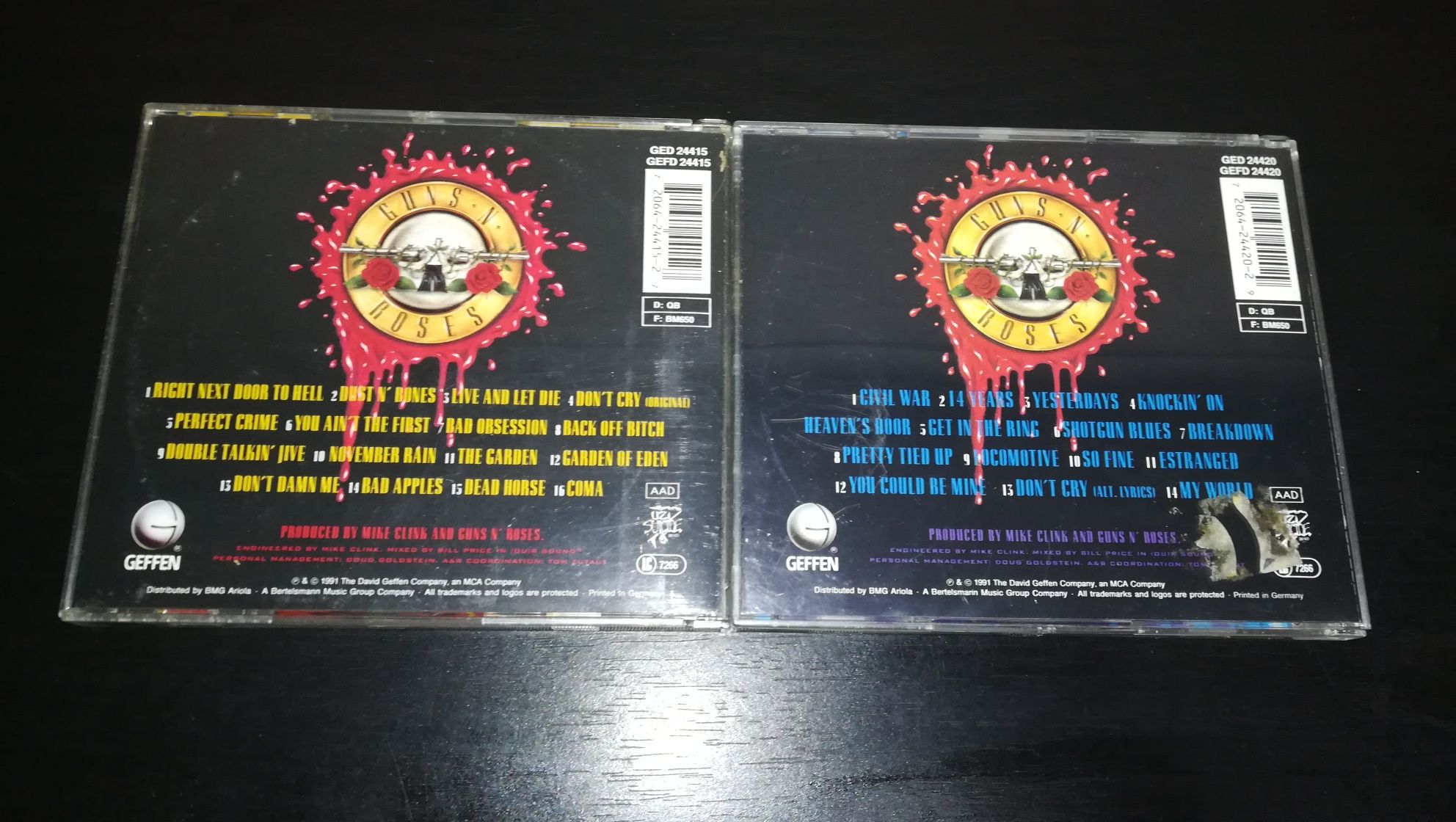 CDs " Use Your Ilusion  II " Guns n` Roses (Optimo Estado) 1991