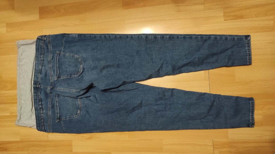 Spodnie ciążowe jeansowe rozm. 46 skinny