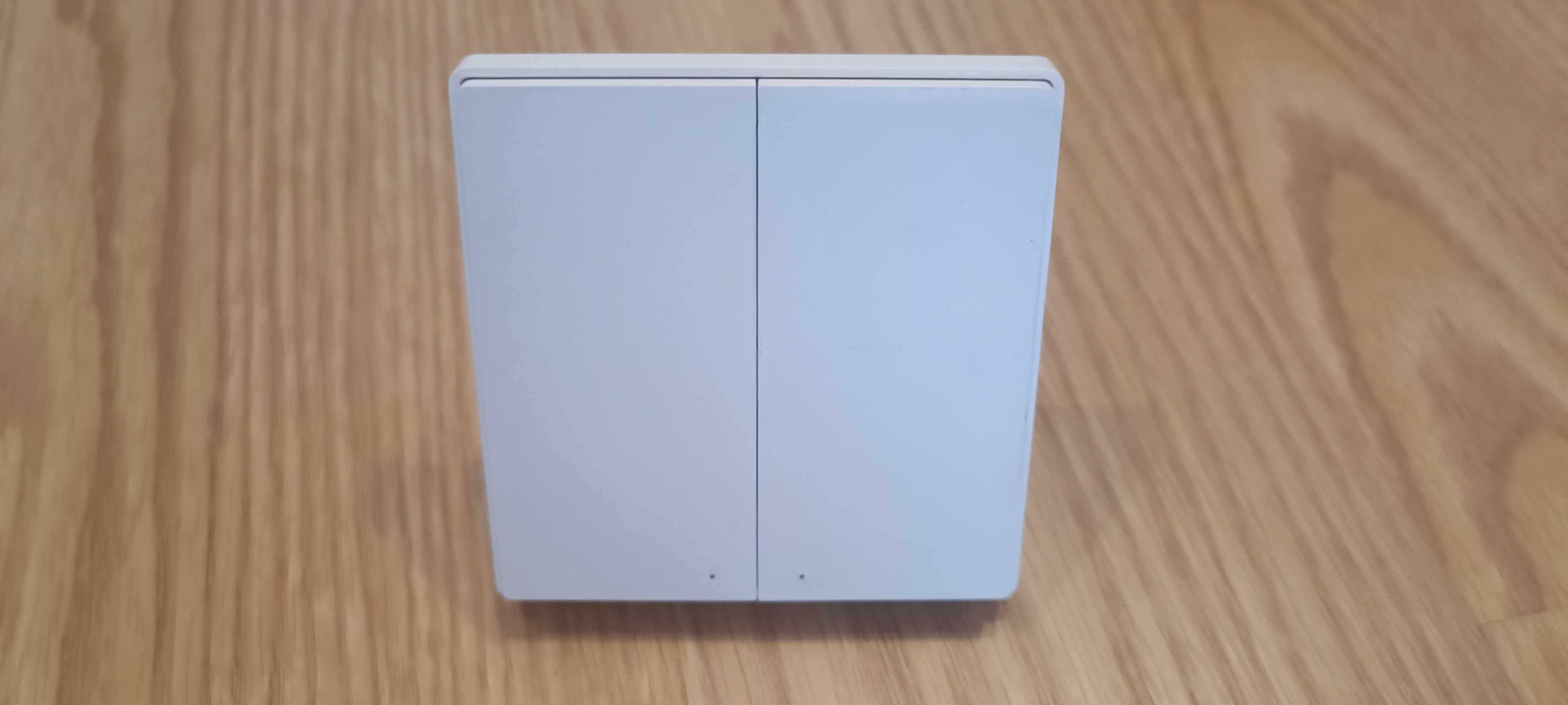 Interruptor duplo Smart Zigbee encastrar D1 (c Neutro) - Aqara Xiaomi