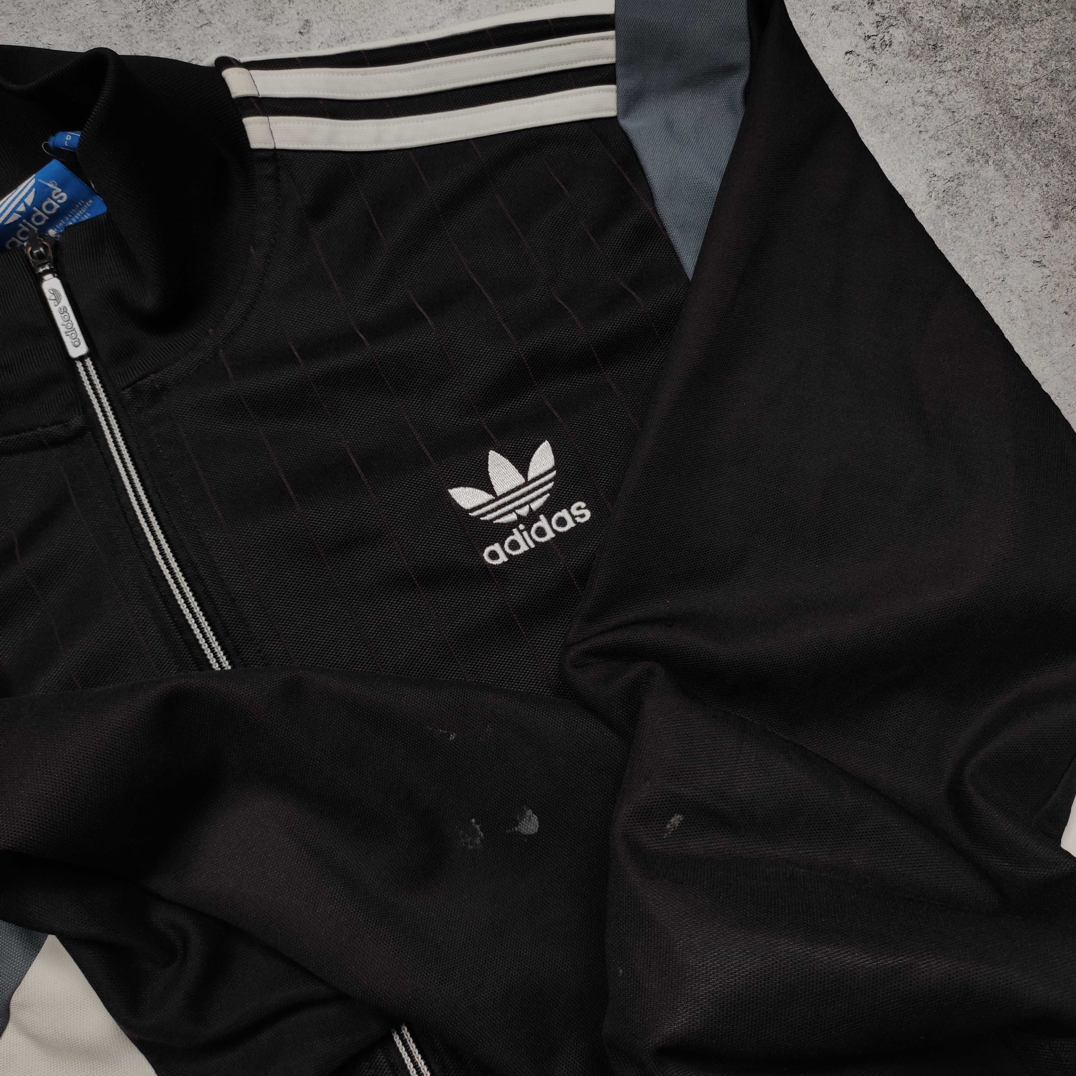 MĘSKA Bluza Rozpinana PREMIUM Małe Logo Adidas California Bomberka