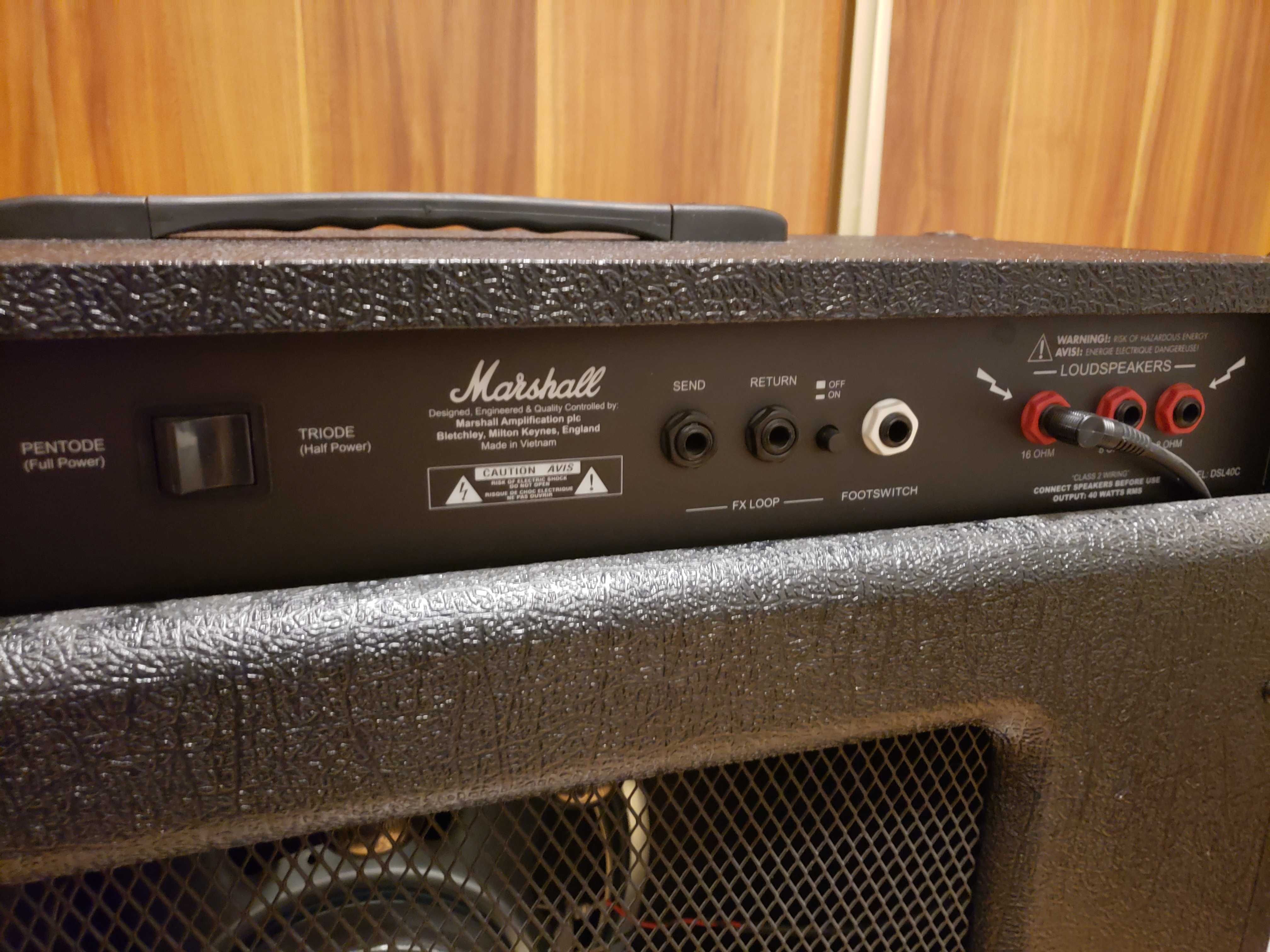 Lampowe Combo gitarowe Marshall dsl 40 c