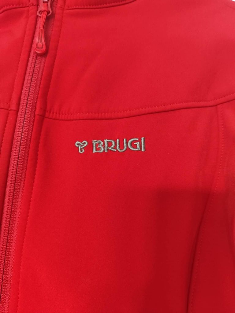 Kurtka czerwona soft shell Brugi