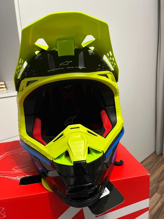 Kask Alpinestars SM8 Supertech Factory Black MX(cross,quad,enduro,mtb)