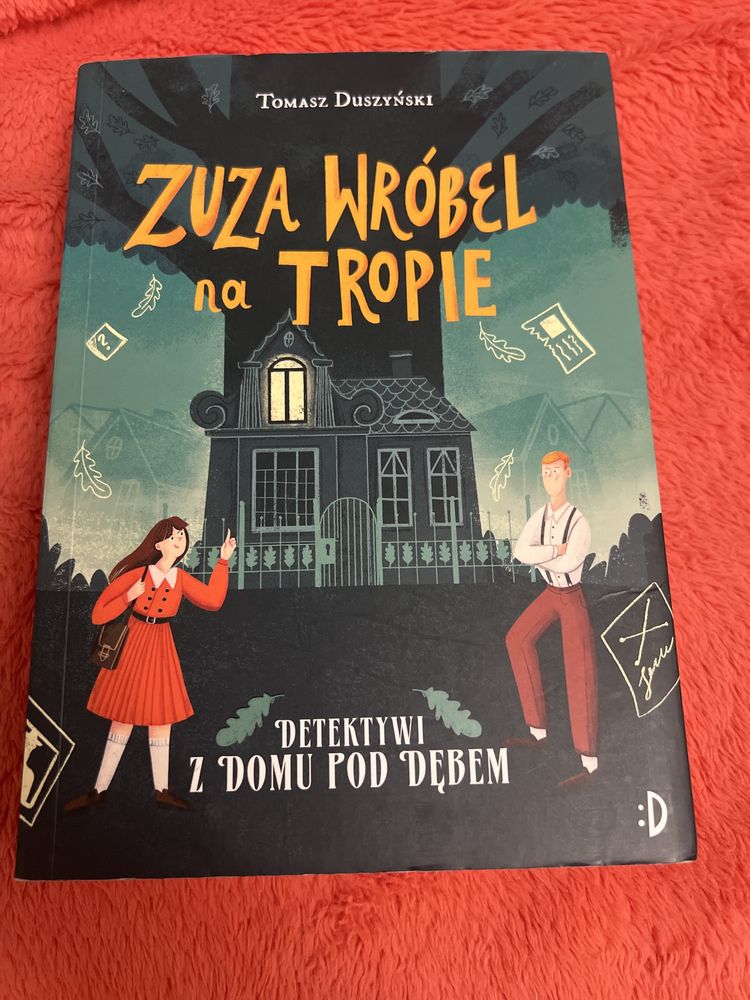 Książka, Zuza Wróbel na tropie.