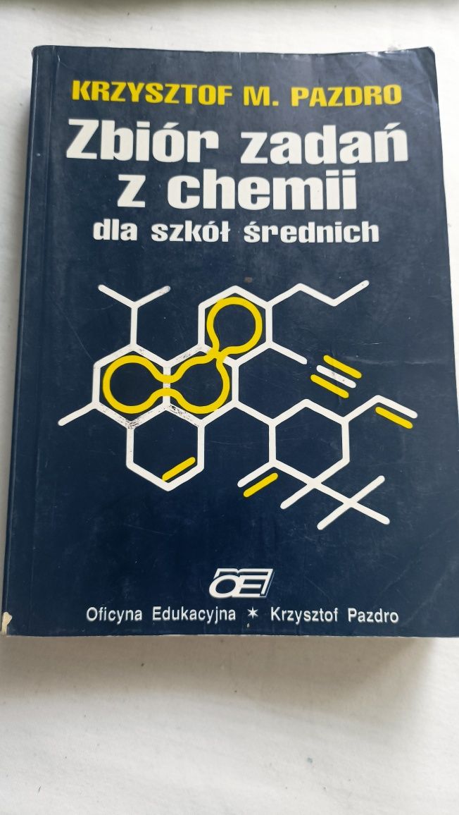 Różne książki biologia chemia