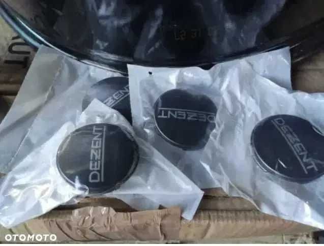 4 dekielki 60mm Dezent N07 CZARNE, GRAFIT, SIWE SREBRNE