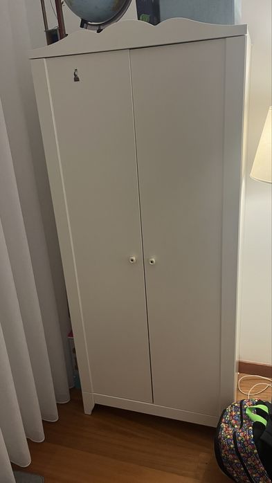 Pack ikea: cama hemnes, armario e colchao afjall