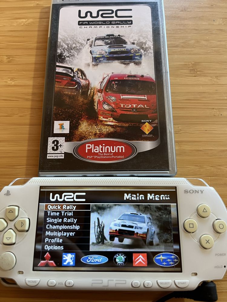 PSP 1004 Original Branca com Manual e Jogos