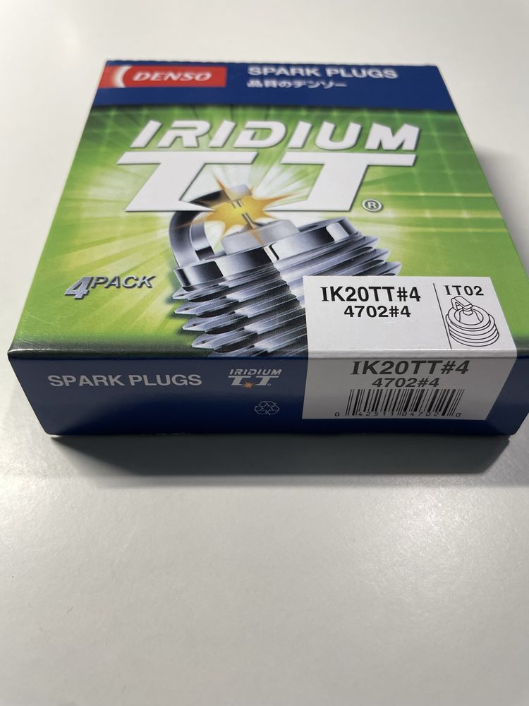 Иридиевые свечи зажигания DENSO Iridium TT - IK20TT (4702)