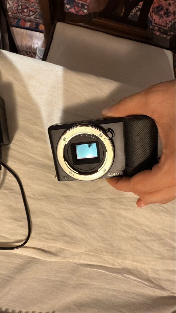 Sony ZVE 10 + lente do kit